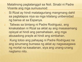 Ang mga tumuligsa ng Noli Me TangerePari Font