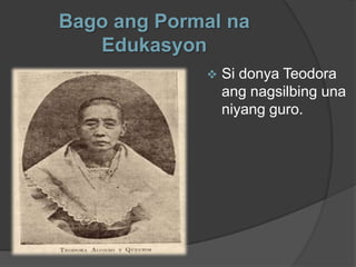 Edukasyon ni Rizal