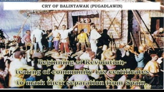 CRY OF BALINTAWAK (PUGADLAWIN)
 