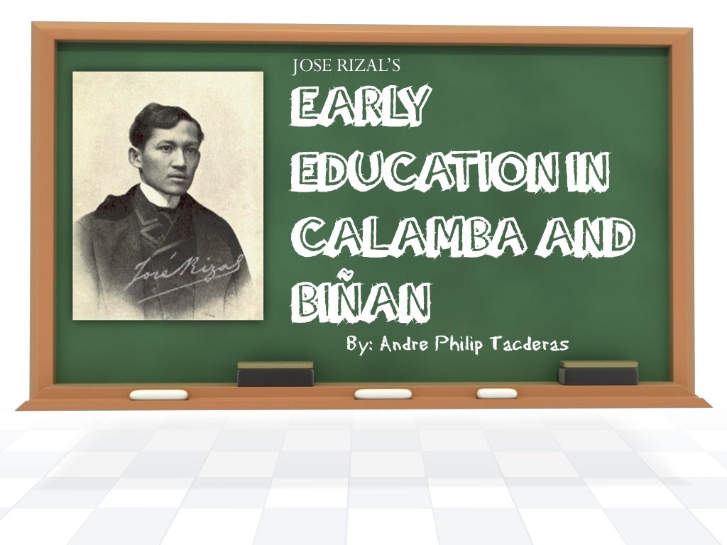 Rizal's Early Education in Calamba and Binan