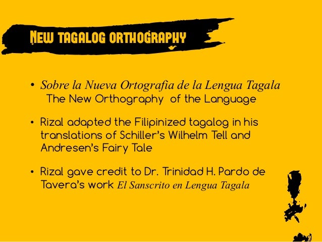 sobre la nueva ortografia de la lengua tagala on the new orthography of the tagalog language Full text of monthly bulletin see other formats. sobre la nueva ortografia de la lengua tagala on the new orthography of the tagalog language Full text of monthly bulletin see other formats.