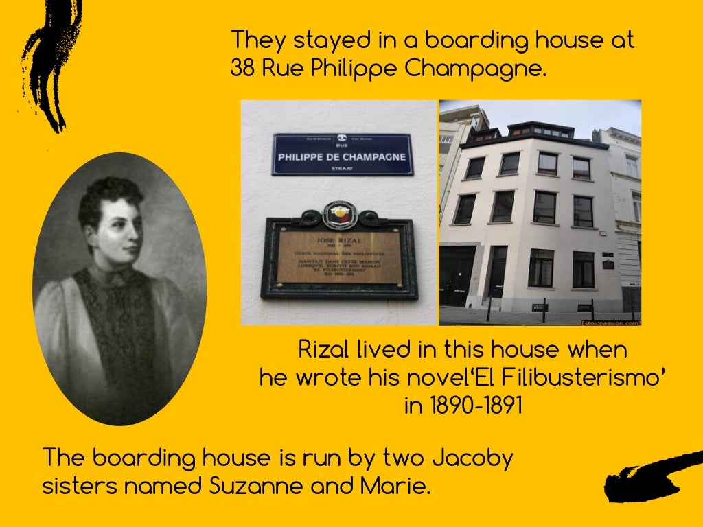 Jose Rizal in Brussels (Europe)