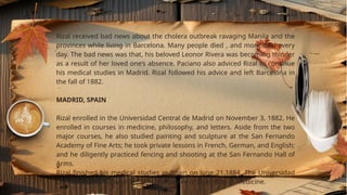 Life and Legacy of Jose Rizal culture of Philippines | PPTX