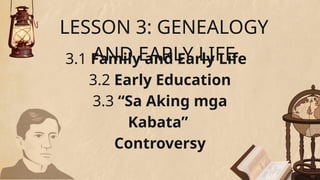 Jose Rizal Powerpoint THE LIFE AND WORKS OF DR. JOSE RIZAL. PPT | PPTX