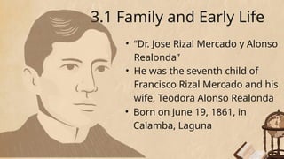 THE LIFE AND WORKS OF DR. JOSE RIZAL. PPT | PPTX