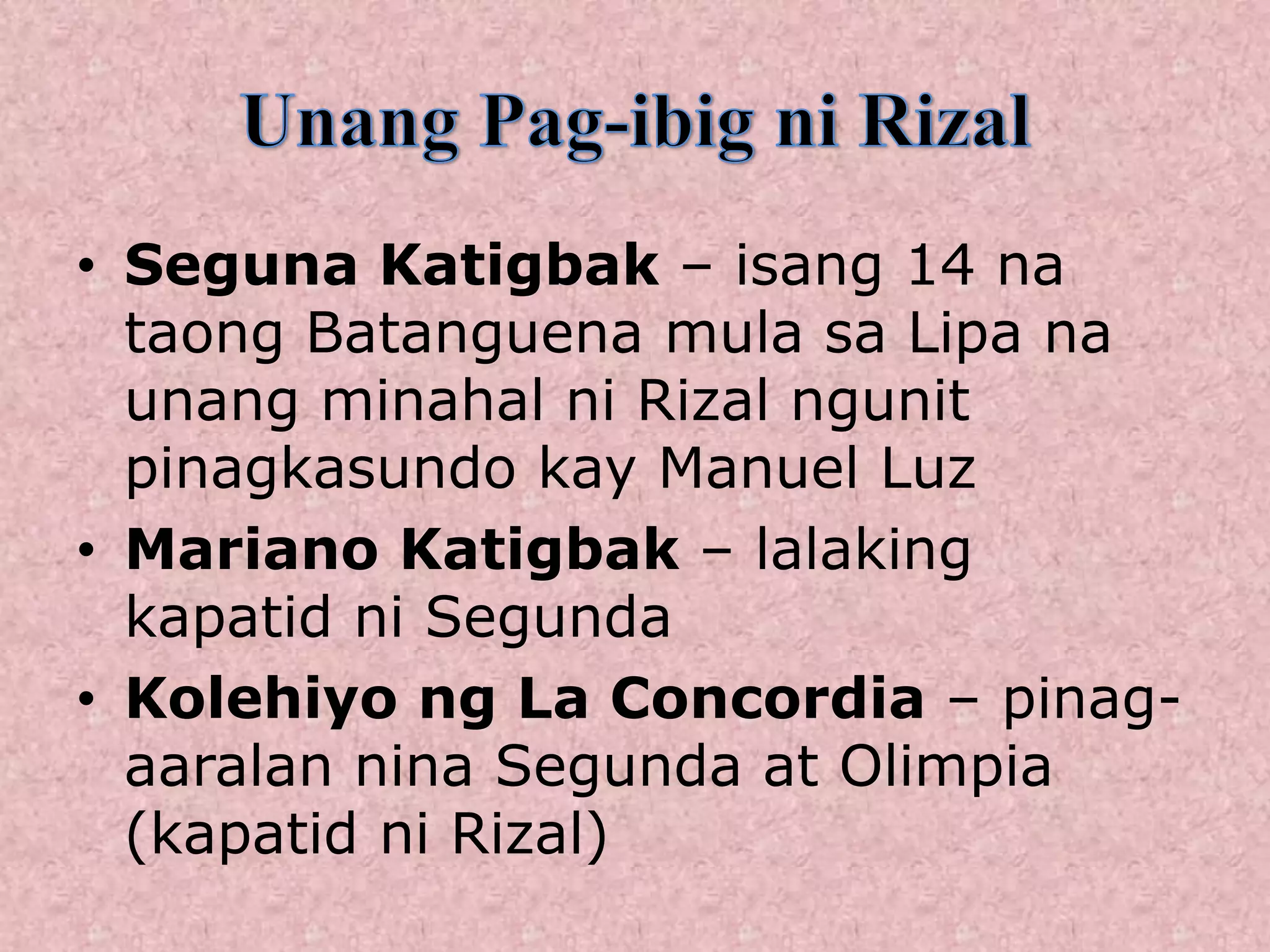 Rizal - Kabanata 4 | PPTX