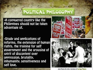 POLITICAL PHILOSOPHY
•
•
 
