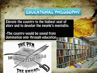 EDUCATIONAL PHILOSOPHY
•
 