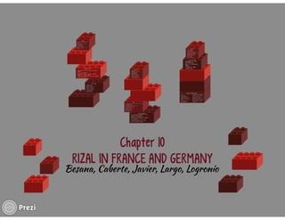 Rizal in France and Germany - A Summarized Report