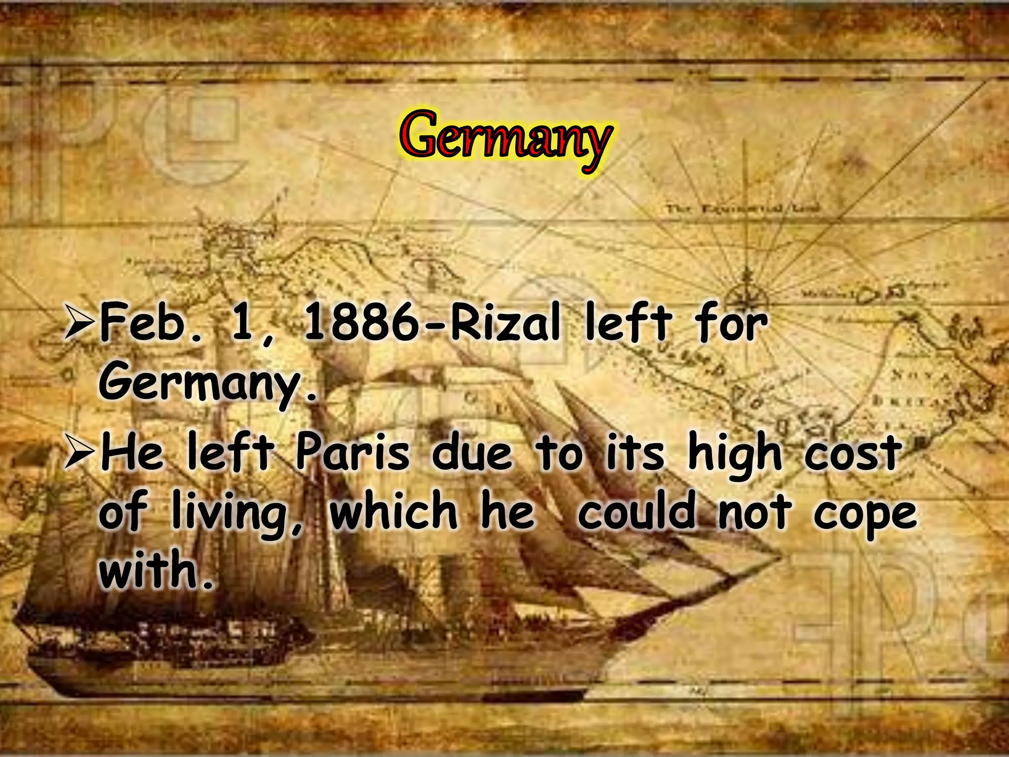 Rizal in germany and france | PPTX