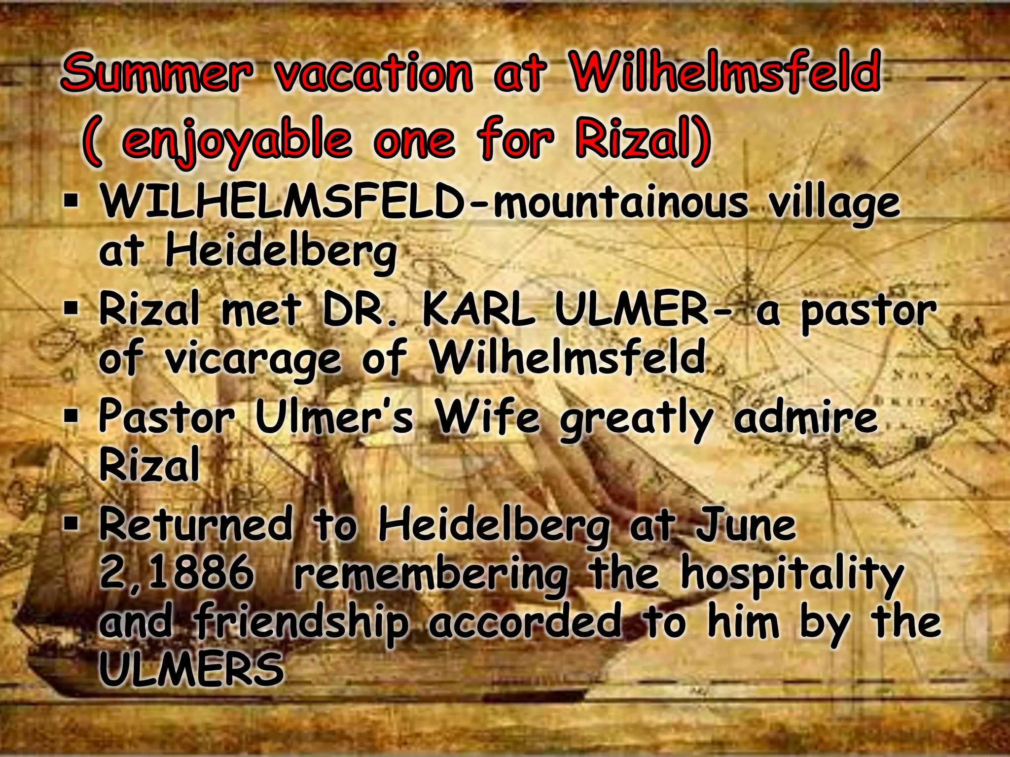 Rizal in germany and france | PPTX