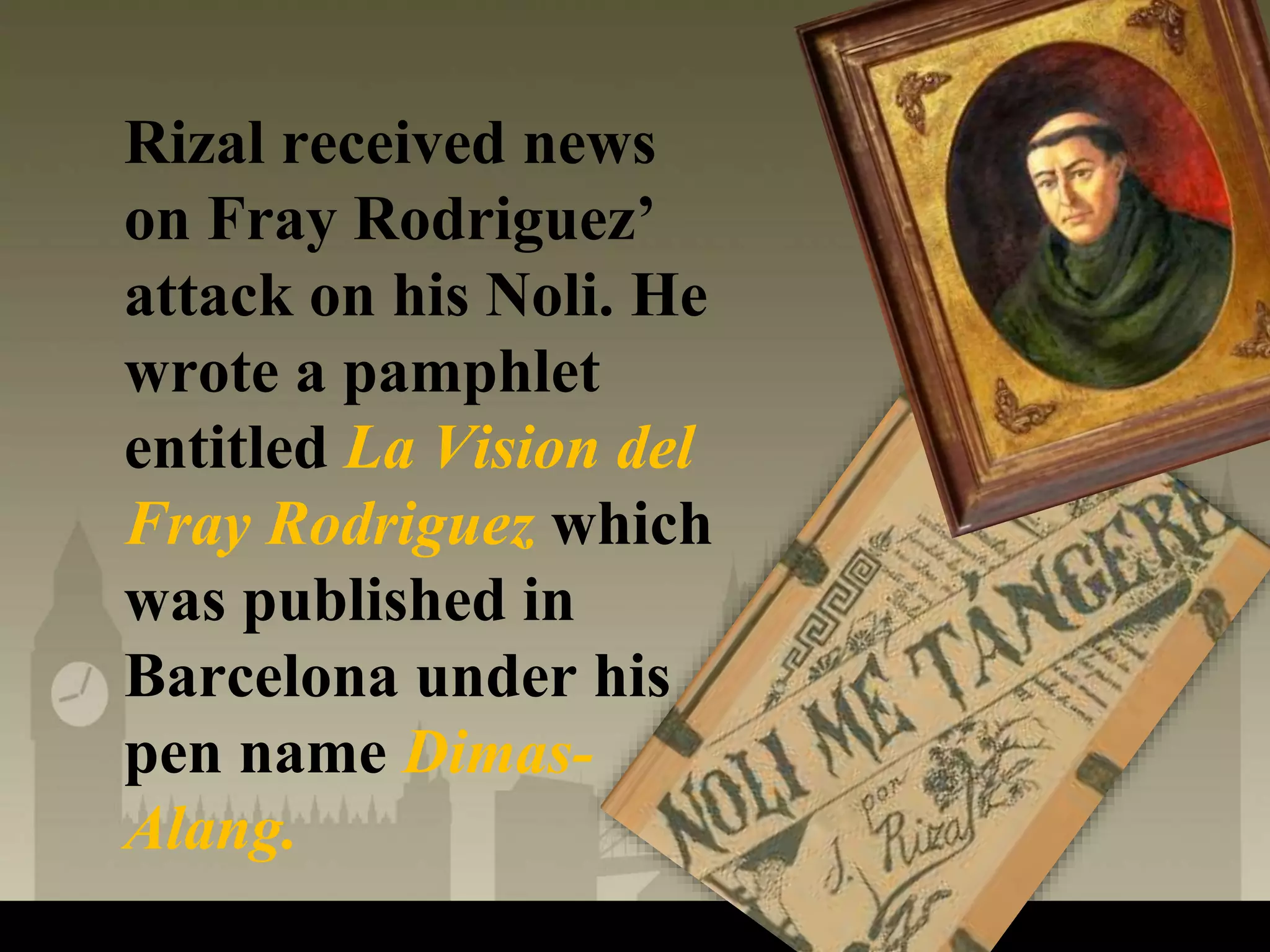 Rodriguez Rizal Rizal in London | PPTX