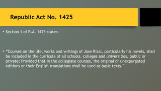 Powerpoint presentation about Rizal Law.pptx
