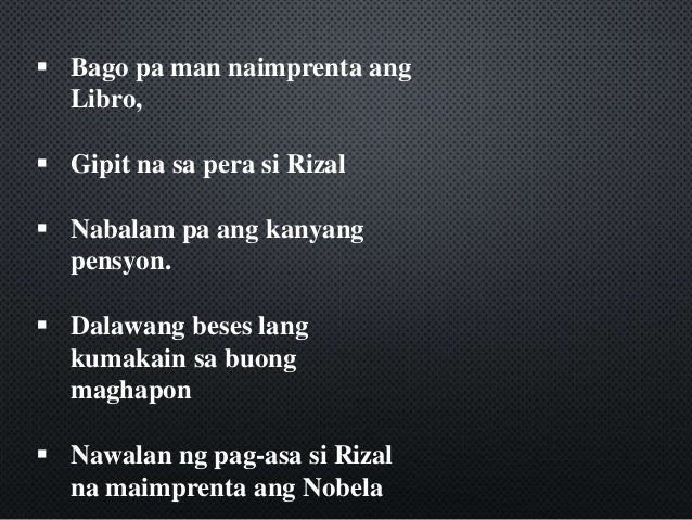 Si Rizal Bilang Manunulat