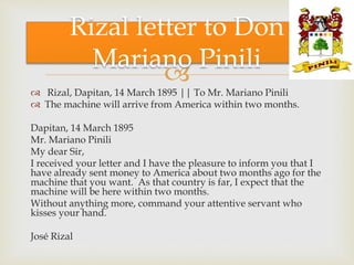 Jose Rizal in Dumaguete | PPTX