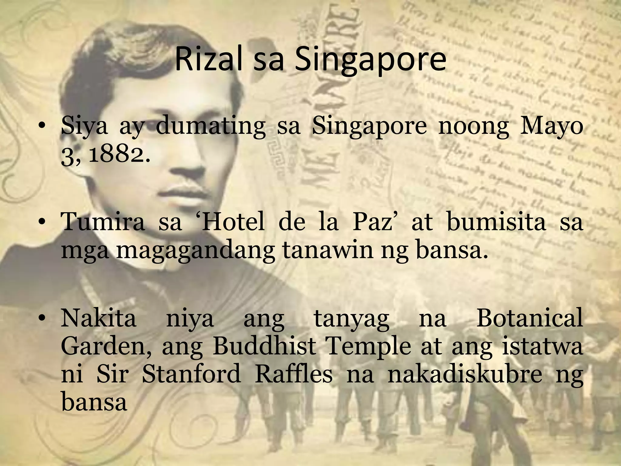 Rizal sa europa (1882 1892) | PPTX