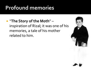Rizal's childhood | PPTX