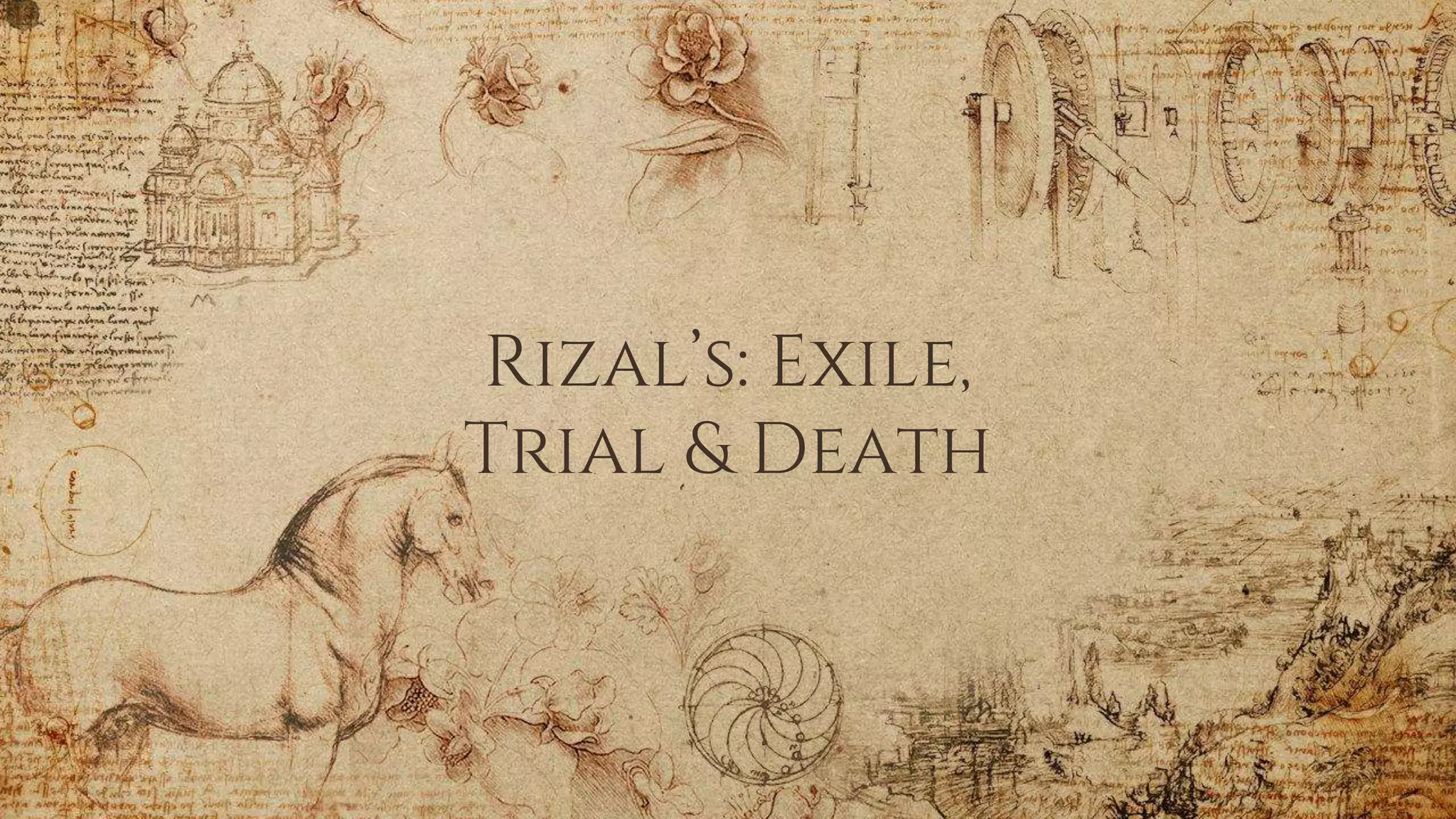 Rizal's Exile, Trial, & Death.pptx