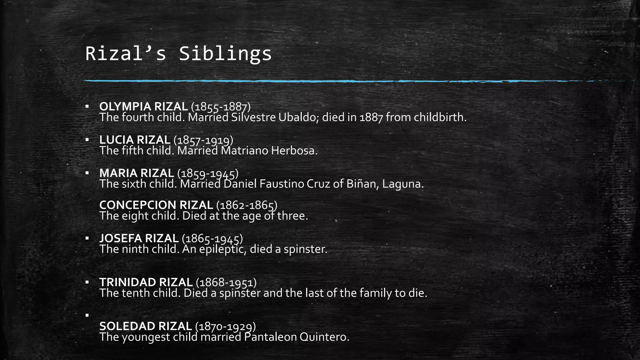 Chapeter 4 : The Story of Jose Rizal | PPTX