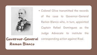 Rizal's life Exile, Trial and Execution.pptx