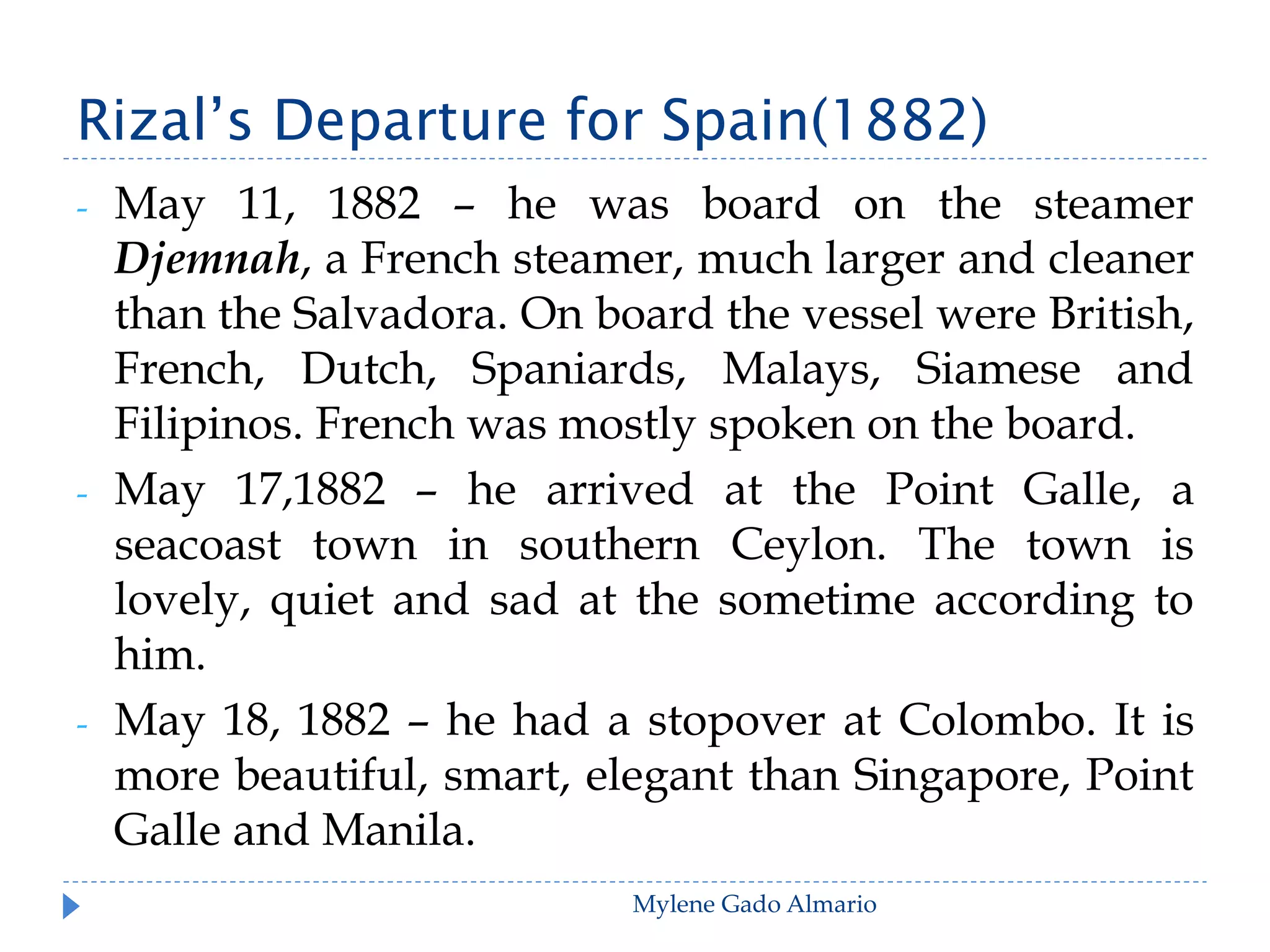 Rizal’s life, works and writing | PDF