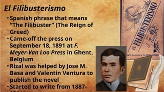 RIZAL'S NOVELS. BACHELOR OF ELEMENTARY EDUCATION | PPTX