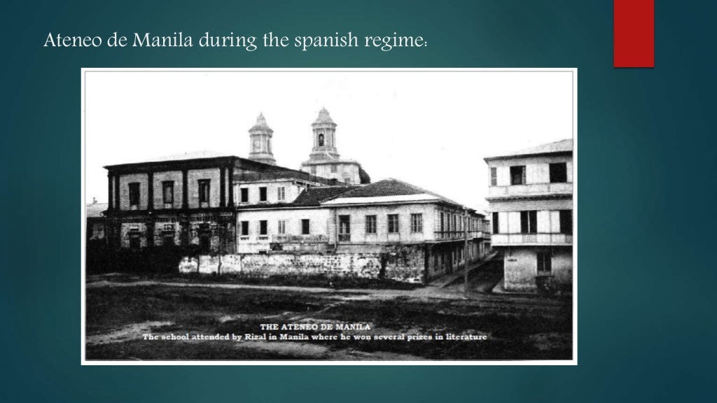 Rizal's sholastic triumphs at ateneo de manila 1872 1877