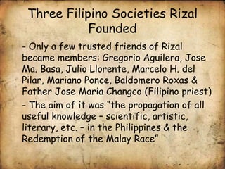 Rizal's sojurn in paris | PPTX