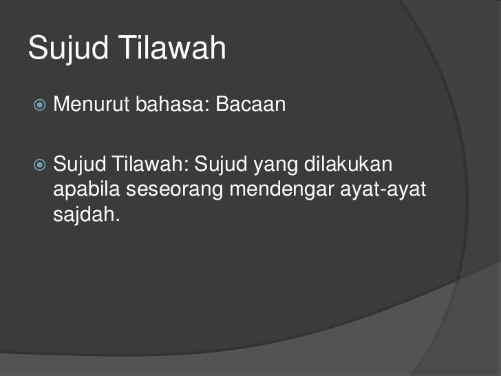 Rizki Fa Moch By Chanafi Sujud Syukur Dan Sujud Tilawah