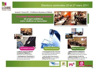 Élections cantonales 20 et 27 mars 2011 