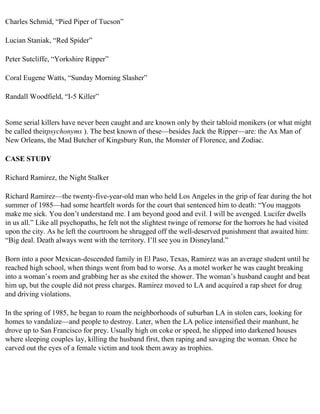 The serial killer files