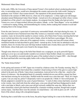 The serial killer files