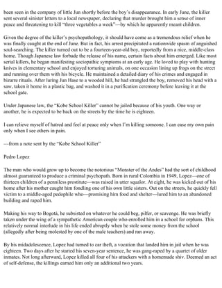 The serial killer files