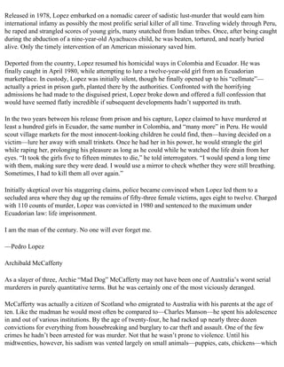 The serial killer files