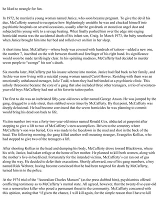 The serial killer files