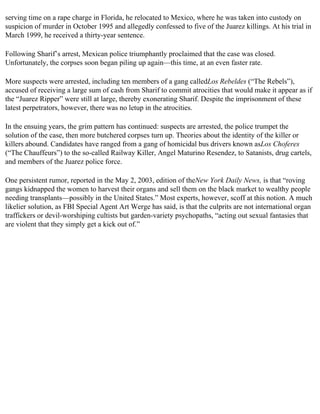 The serial killer files