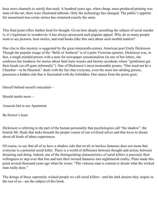 The serial killer files