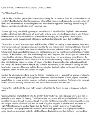 The serial killer files