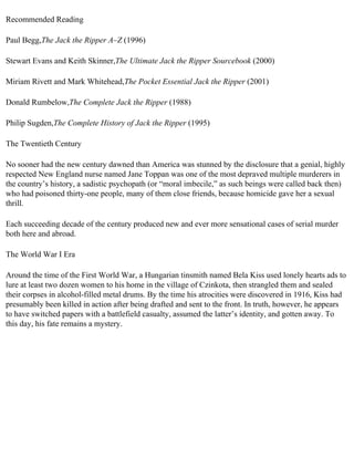 The serial killer files