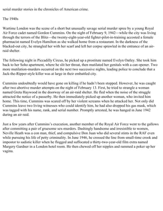 The serial killer files