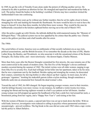 The serial killer files