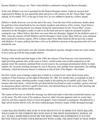 The serial killer files