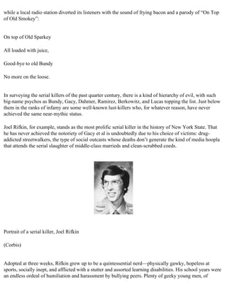 The serial killer files