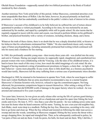 The serial killer files