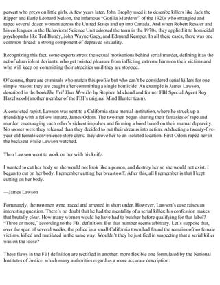 The serial killer files