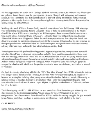 The serial killer files