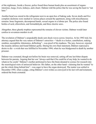 The serial killer files