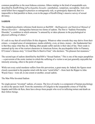 The serial killer files