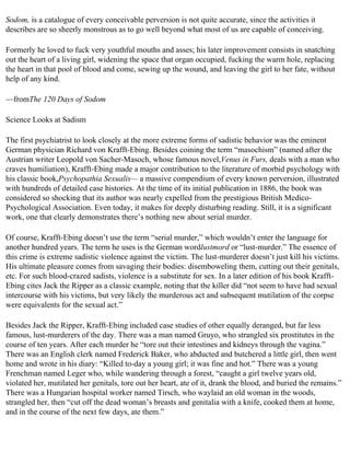 The serial killer files