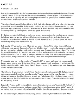 The serial killer files